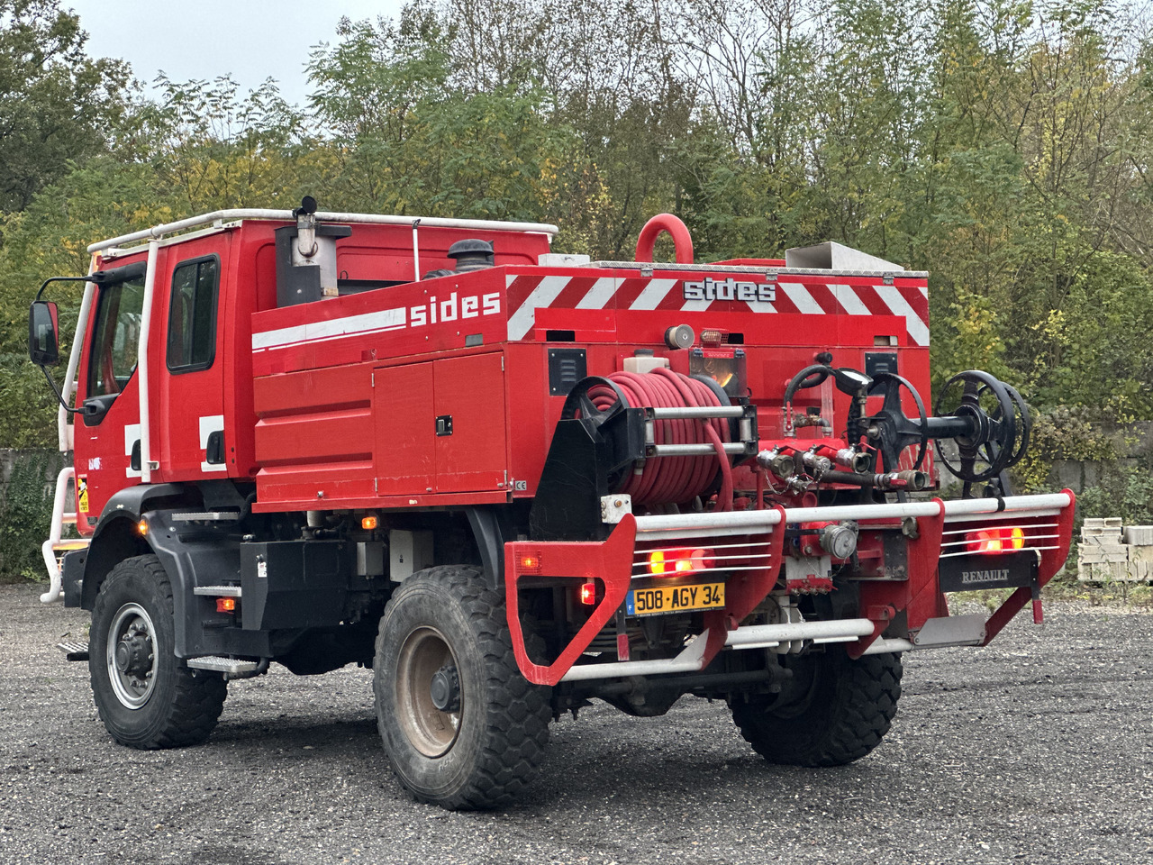 RENAULT Midlum 220 4x4 - משאית אש: תמונה 4 RENAULT Midlum 220 4x4 - משאית אש: תמונה 4