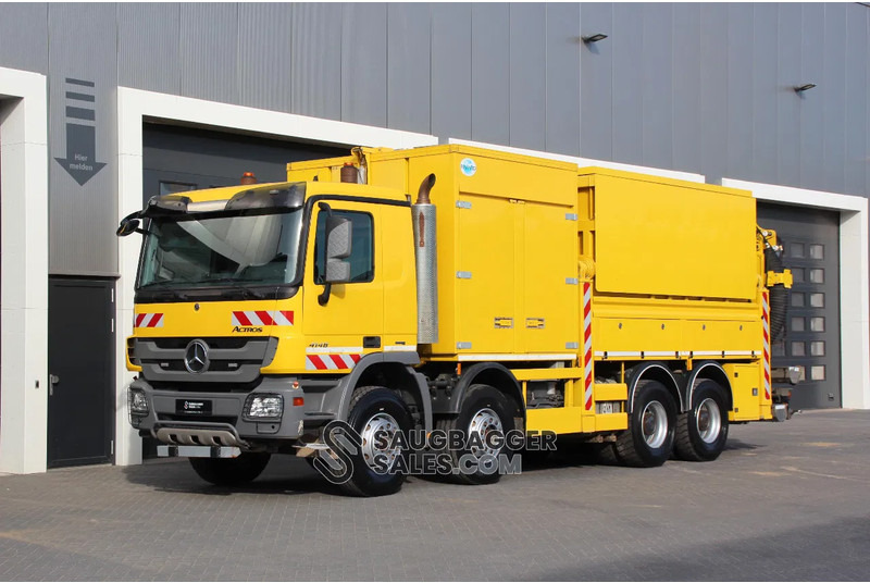 Mercedes-Benz Actros 4148 RIVARD EXVAC Suction Excavator - משאית ואקום: תמונה 1 Mercedes-Benz Actros 4148 RIVARD EXVAC Suction Excavator - משאית ואקום: תמונה 1