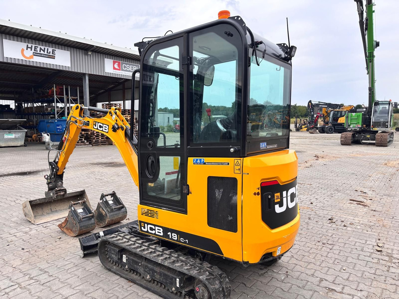 JCB 19C-1 - מיני מחפר: תמונה 4 JCB 19C-1 - מיני מחפר: תמונה 4