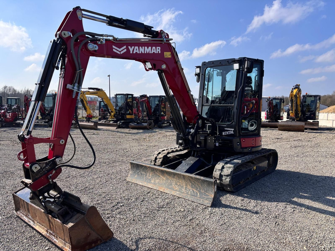 Yanmar VIO 50-6 - מיני מחפר: תמונה 2 Yanmar VIO 50-6 - מיני מחפר: תמונה 2