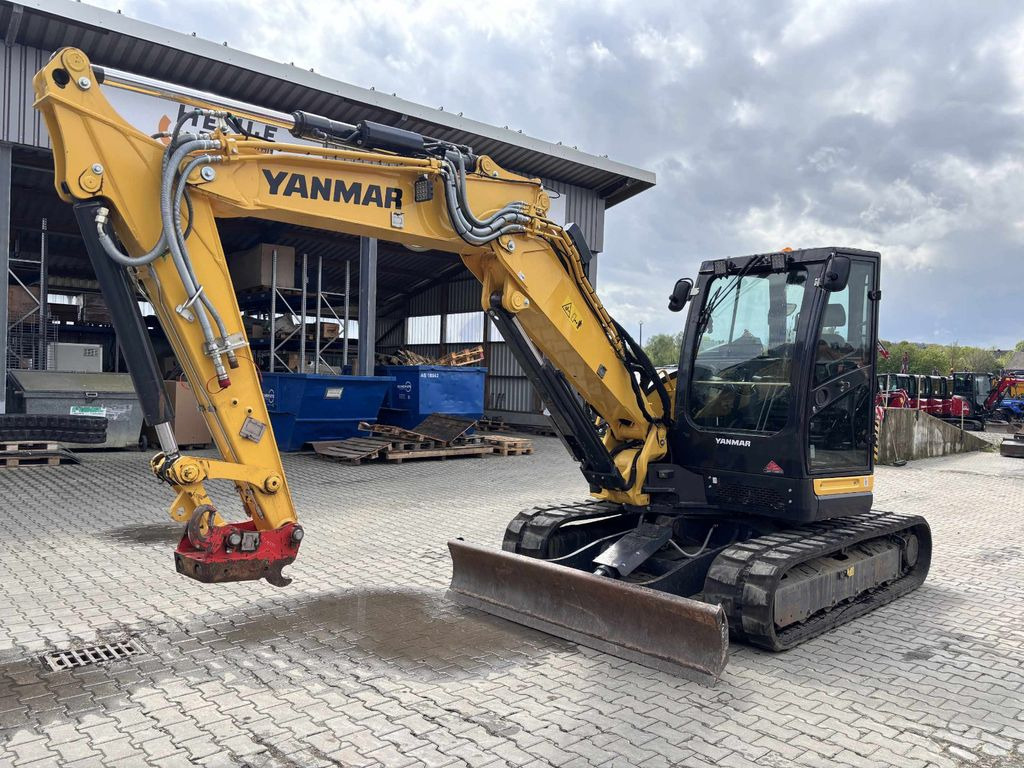 Yanmar VIO 80-2PB - מיני מחפר: תמונה 1 Yanmar VIO 80-2PB - מיני מחפר: תמונה 1