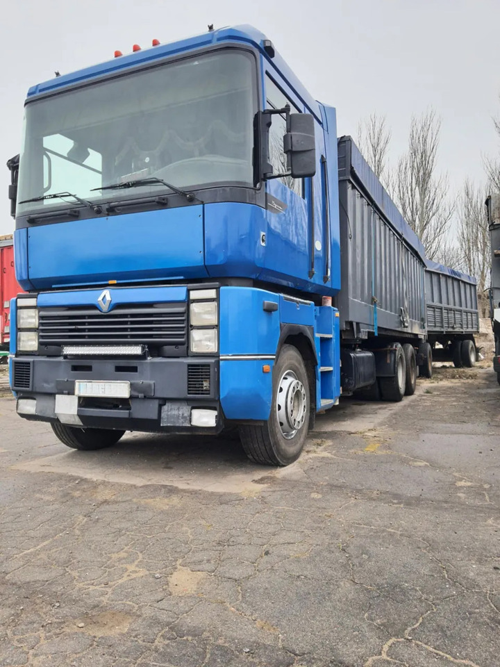 RENAULT Magnum 430 6x2 Grain truck - משאית צד נופל/ שטוחה: תמונה 2 RENAULT Magnum 430 6x2 Grain truck - משאית צד נופל/ שטוחה: תמונה 2