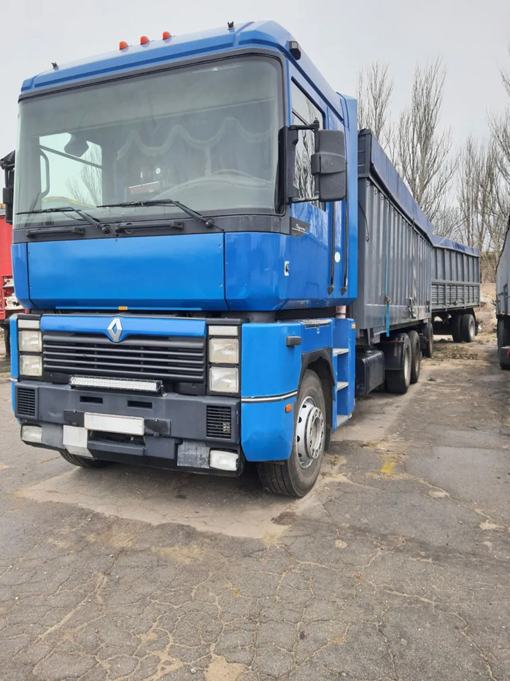 RENAULT Magnum 430 6x2 Grain truck - משאית צד נופל/ שטוחה: תמונה 3 RENAULT Magnum 430 6x2 Grain truck - משאית צד נופל/ שטוחה: תמונה 3