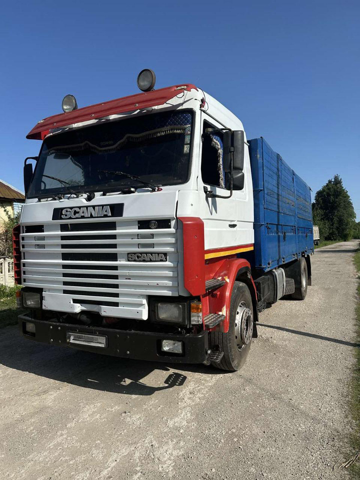 SCANIA 113M.360 - משאית צד נופל/ שטוחה: תמונה 2 SCANIA 113M.360 - משאית צד נופל/ שטוחה: תמונה 2