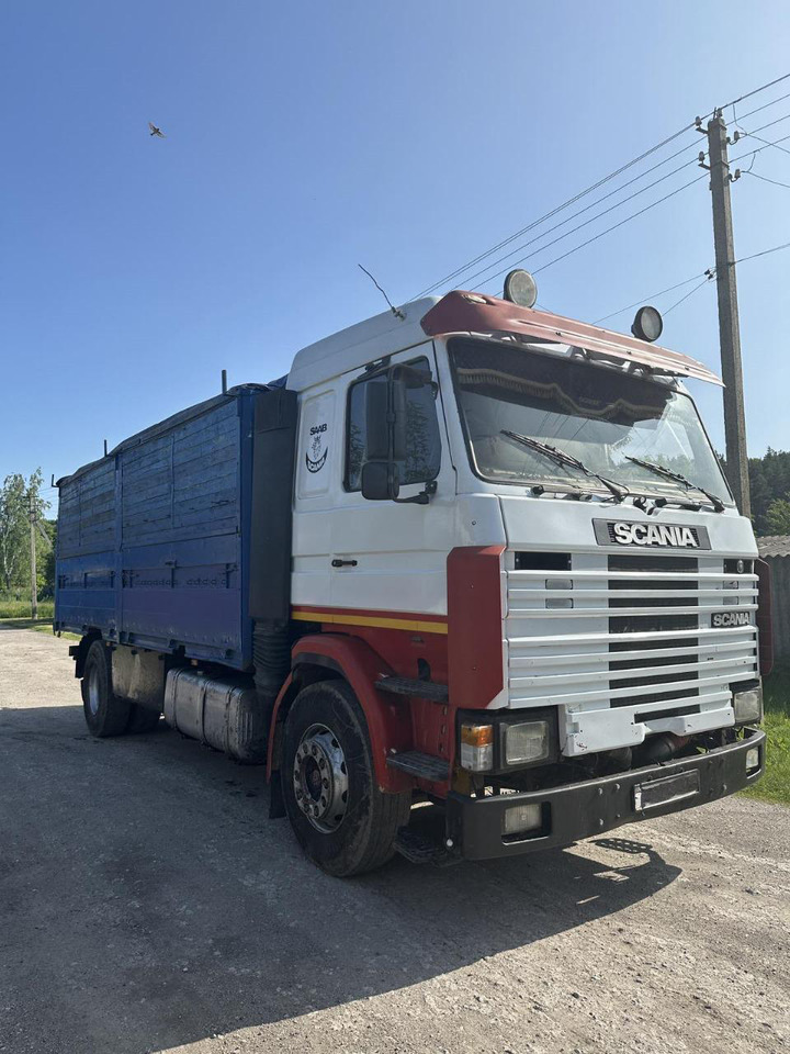 SCANIA 113M.360 - משאית צד נופל/ שטוחה: תמונה 1 SCANIA 113M.360 - משאית צד נופל/ שטוחה: תמונה 1