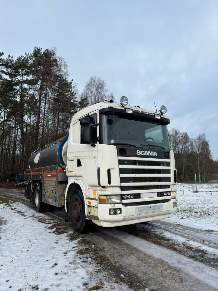 משאית מכל עבור הובלה של חלב SCANIA G124.470: תמונה 7