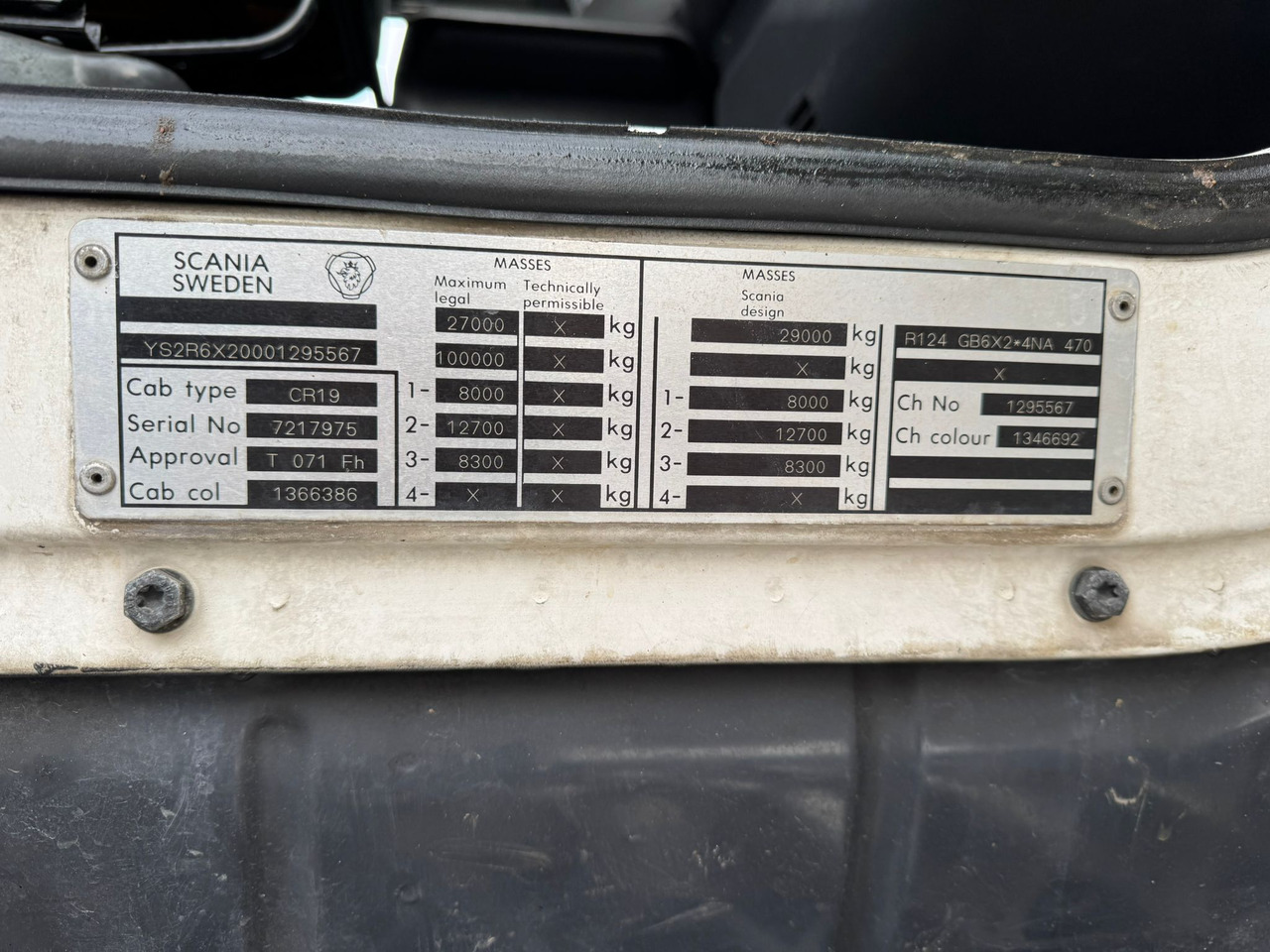 משאית מכל עבור הובלה של חלב SCANIA G124.470: תמונה 18