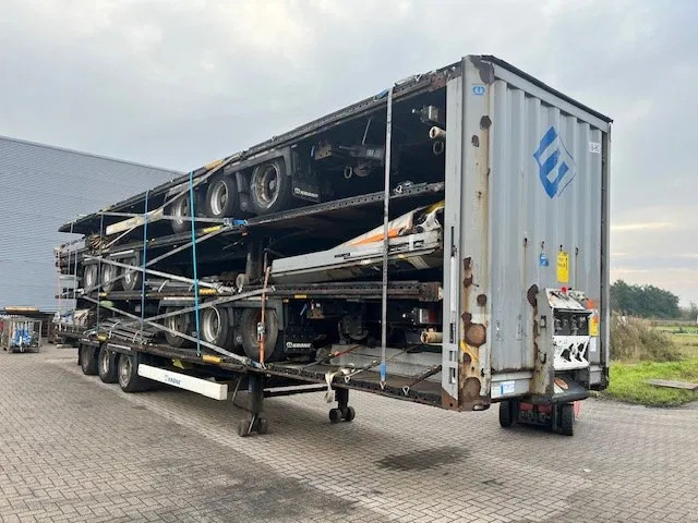 Krone multiple 2014 & 2015 XL P400 mega huckepack curtain sided trailer stacks - סמיטריילר בתיבה סגורה: תמונה 1 Krone multiple 2014 & 2015 XL P400 mega huckepack curtain sided trailer stacks - סמיטריילר בתיבה סגורה: תמונה 1
