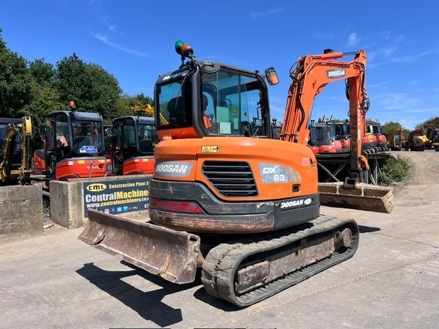 Doosan DX 63-3 - מיני מחפר: תמונה 2 Doosan DX 63-3 - מיני מחפר: תמונה 2