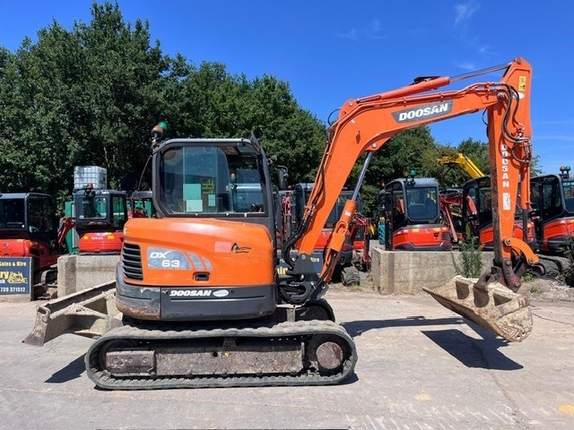 Doosan DX 63-3 - מיני מחפר: תמונה 1 Doosan DX 63-3 - מיני מחפר: תמונה 1