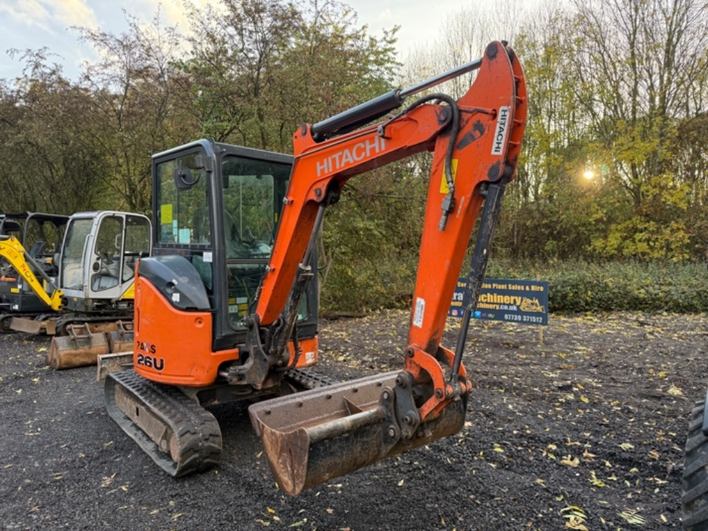 Hitachi ZX 26 U-5 A CR - מיני מחפר: תמונה 4 Hitachi ZX 26 U-5 A CR - מיני מחפר: תמונה 4