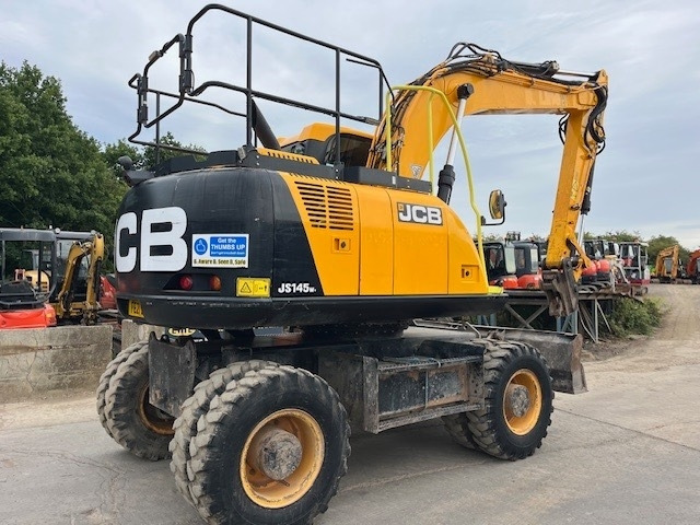 JCB JS 145 W - מחפר גלגלים: תמונה 3 JCB JS 145 W - מחפר גלגלים: תמונה 3