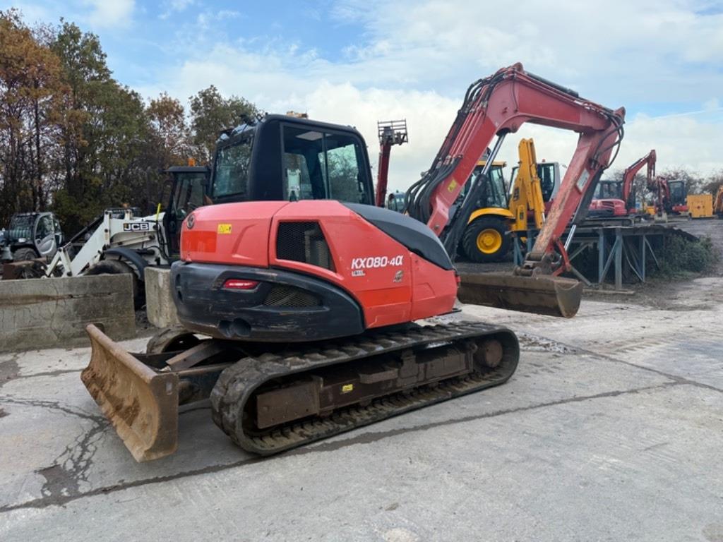Kubota KX 080-4 - מיני מחפר: תמונה 3 Kubota KX 080-4 - מיני מחפר: תמונה 3