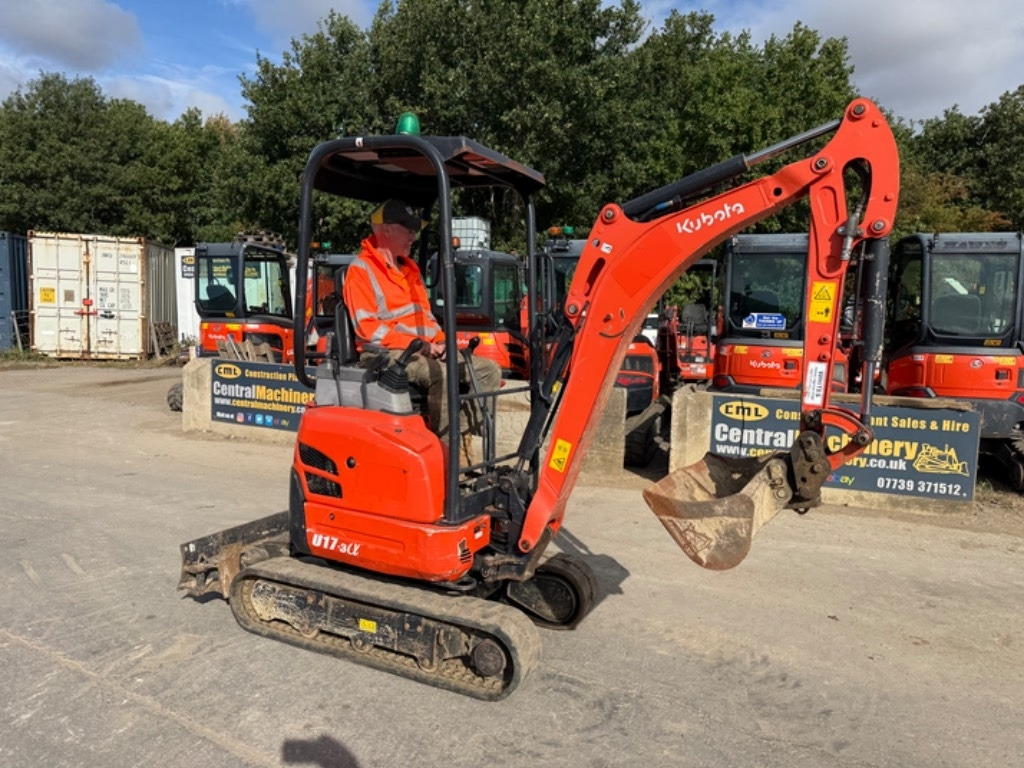 Kubota U 17-3 - מיני מחפר: תמונה 2 Kubota U 17-3 - מיני מחפר: תמונה 2