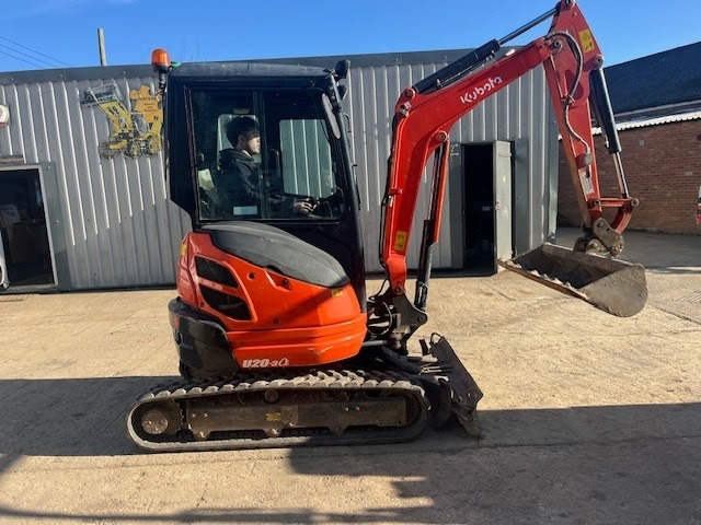 Kubota U 20-3 - מיני מחפר: תמונה 1 Kubota U 20-3 - מיני מחפר: תמונה 1