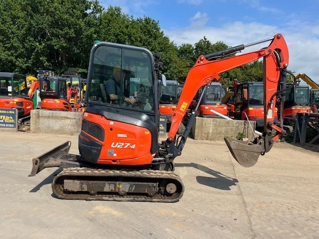 Kubota U 27-4 - מיני מחפר: תמונה 1 Kubota U 27-4 - מיני מחפר: תמונה 1