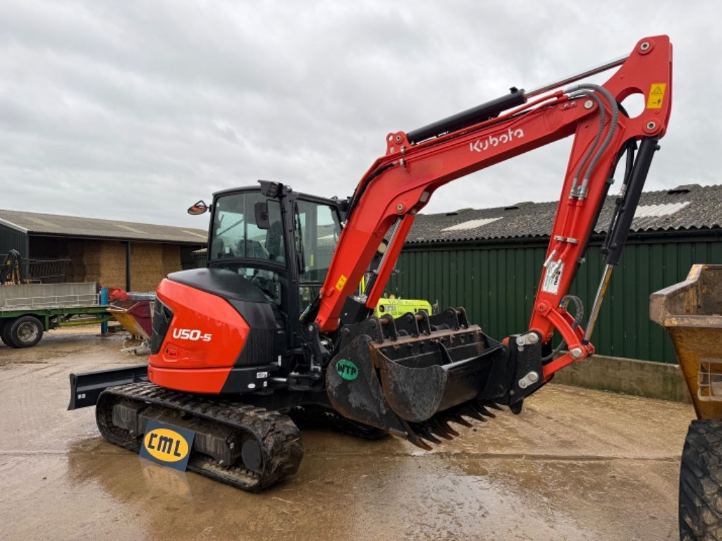 Kubota U 50-5 - מיני מחפר: תמונה 2 Kubota U 50-5 - מיני מחפר: תמונה 2