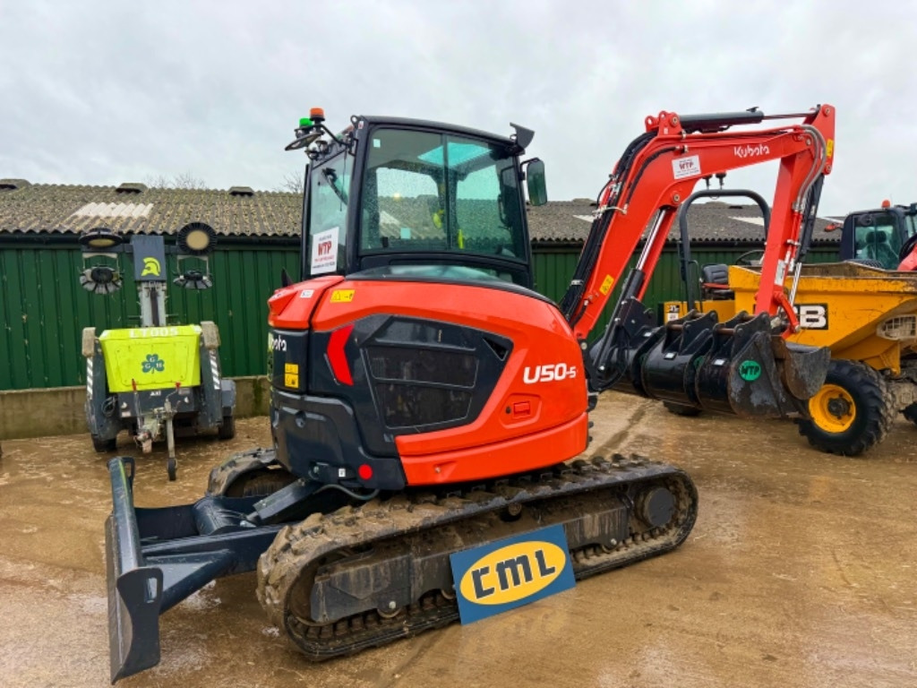 Kubota U 50-5 - מיני מחפר: תמונה 3 Kubota U 50-5 - מיני מחפר: תמונה 3
