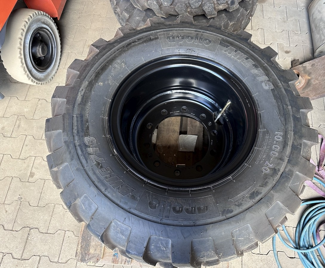 Apollo 10.00 - 20 Apollo Kompletträder - Complet tires - צמיג עבור מחפר גלגלים: תמונה 2 Apollo 10.00 - 20 Apollo Kompletträder - Complet tires - צמיג עבור מחפר גלגלים: תמונה 2