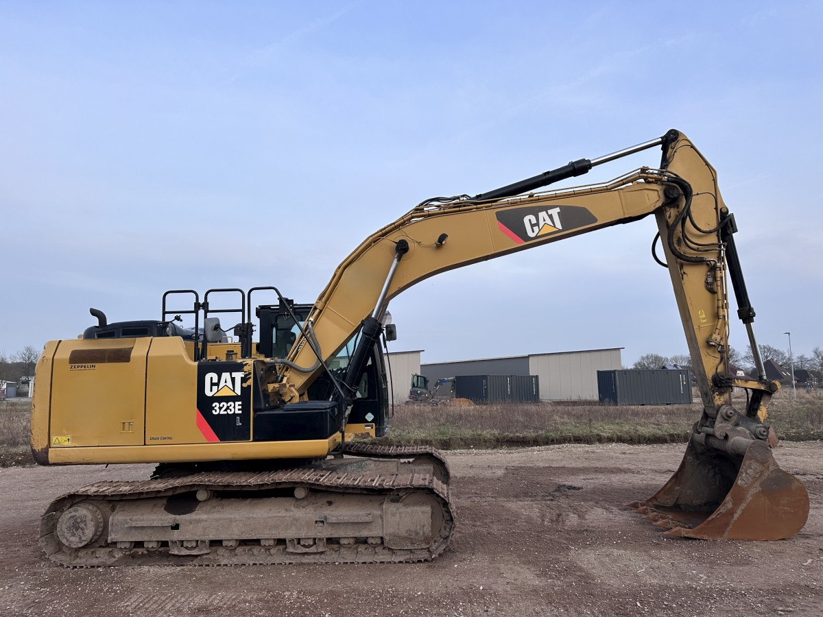מחפר סורק CATERPILLAR 323 EL Deutsche Maschine! Top !!!: תמונה 6
