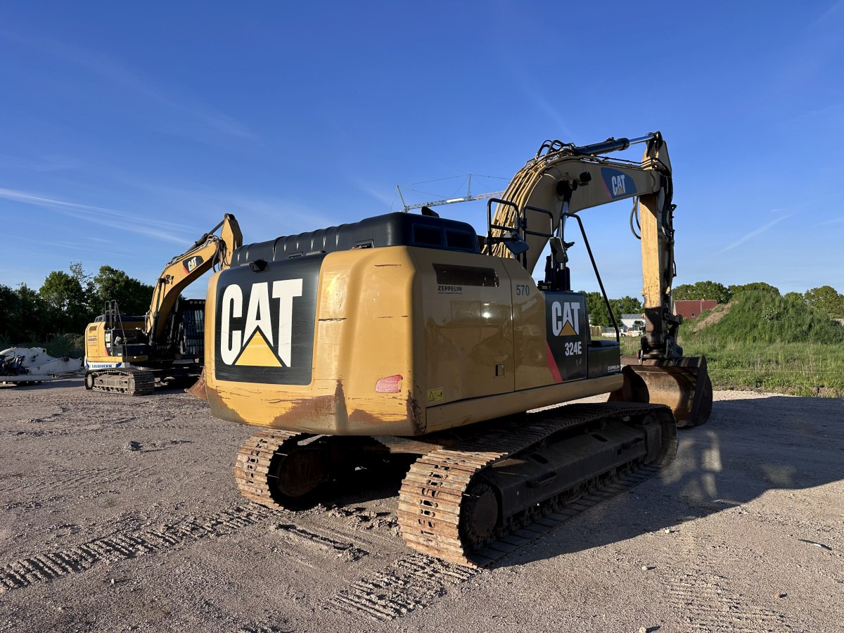 מחפר סורק CATERPILLAR 324 E LN Deutsche Maschine! Top !!!: תמונה 6