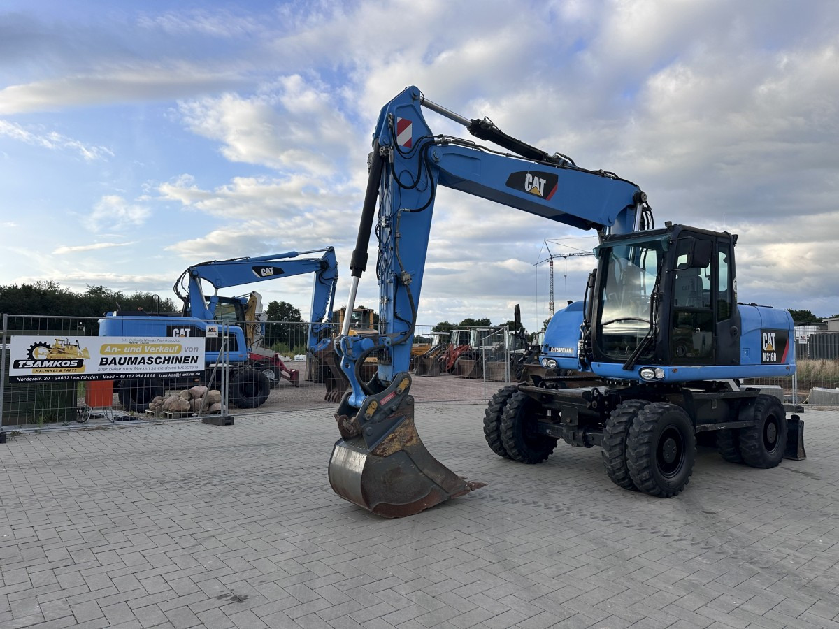 CATERPILLAR M 316 D Oil Quick OQ 65 Deutsche Maschine Top ! - מחפר גלגלים: תמונה 3 CATERPILLAR M 316 D Oil Quick OQ 65 Deutsche Maschine Top ! - מחפר גלגלים: תמונה 3