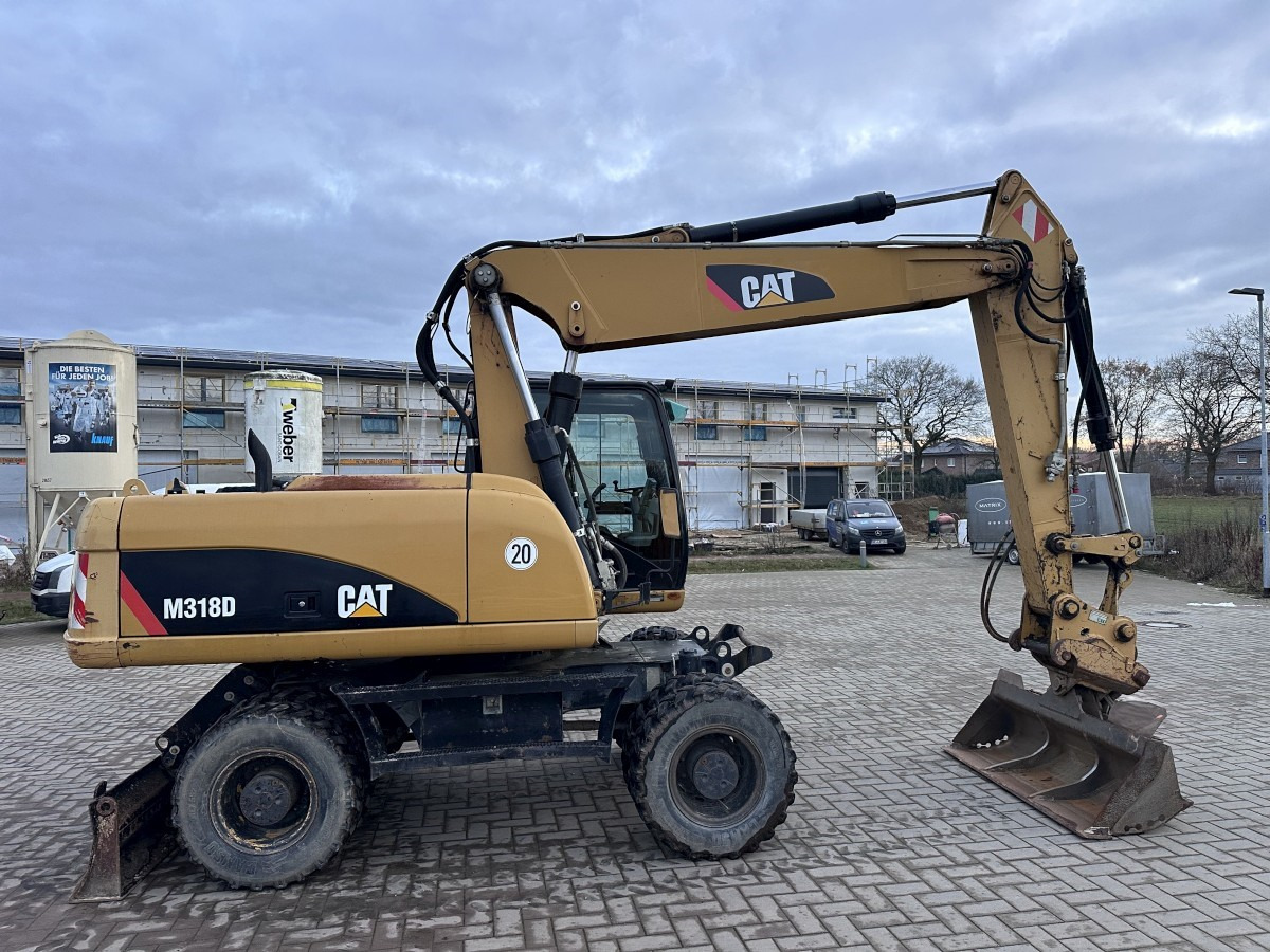 CATERPILLAR M 318 D full Hydr. Top Zustand German machine ! - מחפר גלגלים: תמונה 2 CATERPILLAR M 318 D full Hydr. Top Zustand German machine ! - מחפר גלגלים: תמונה 2