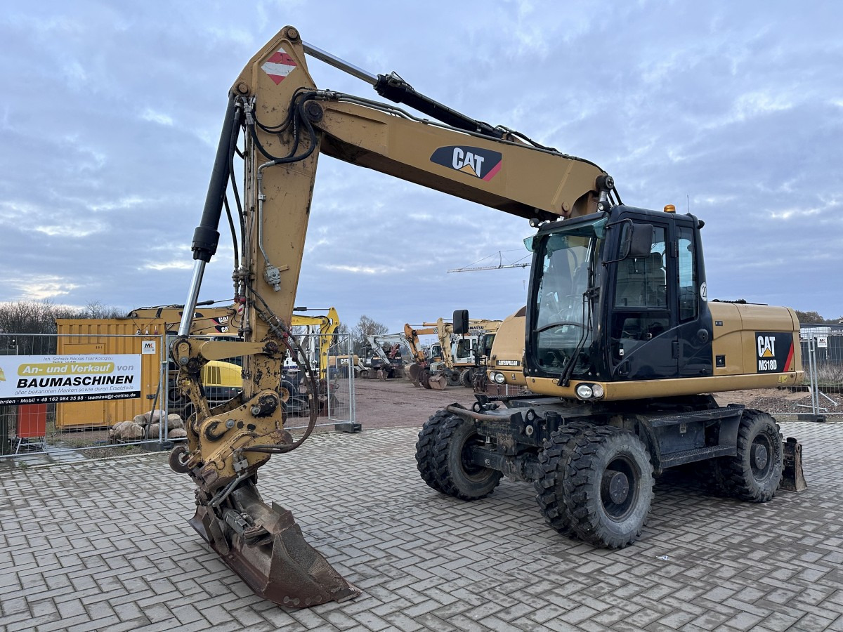 CATERPILLAR M 318 D full Hydr. Top Zustand German machine ! - מחפר גלגלים: תמונה 4 CATERPILLAR M 318 D full Hydr. Top Zustand German machine ! - מחפר גלגלים: תמונה 4