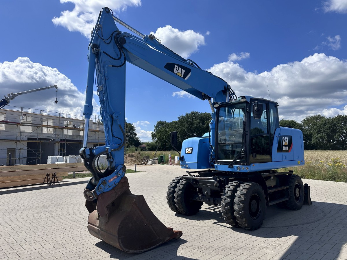CATERPILLAR M 318 F Oil Quick OQ 65 Deutsche Maschine Top ! - מחפר גלגלים: תמונה 3 CATERPILLAR M 318 F Oil Quick OQ 65 Deutsche Maschine Top ! - מחפר גלגלים: תמונה 3