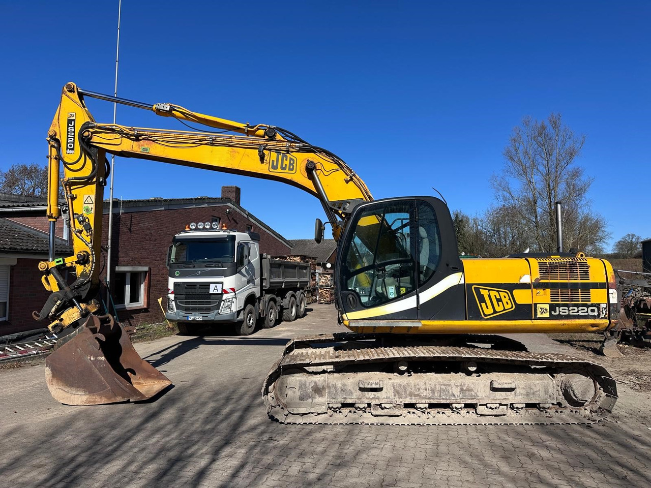 JCB JS 220 LC ISUZU Turbo 175 Hp Rototilt Klima - מחפר סורק: תמונה 2 JCB JS 220 LC ISUZU Turbo 175 Hp Rototilt Klima - מחפר סורק: תמונה 2
