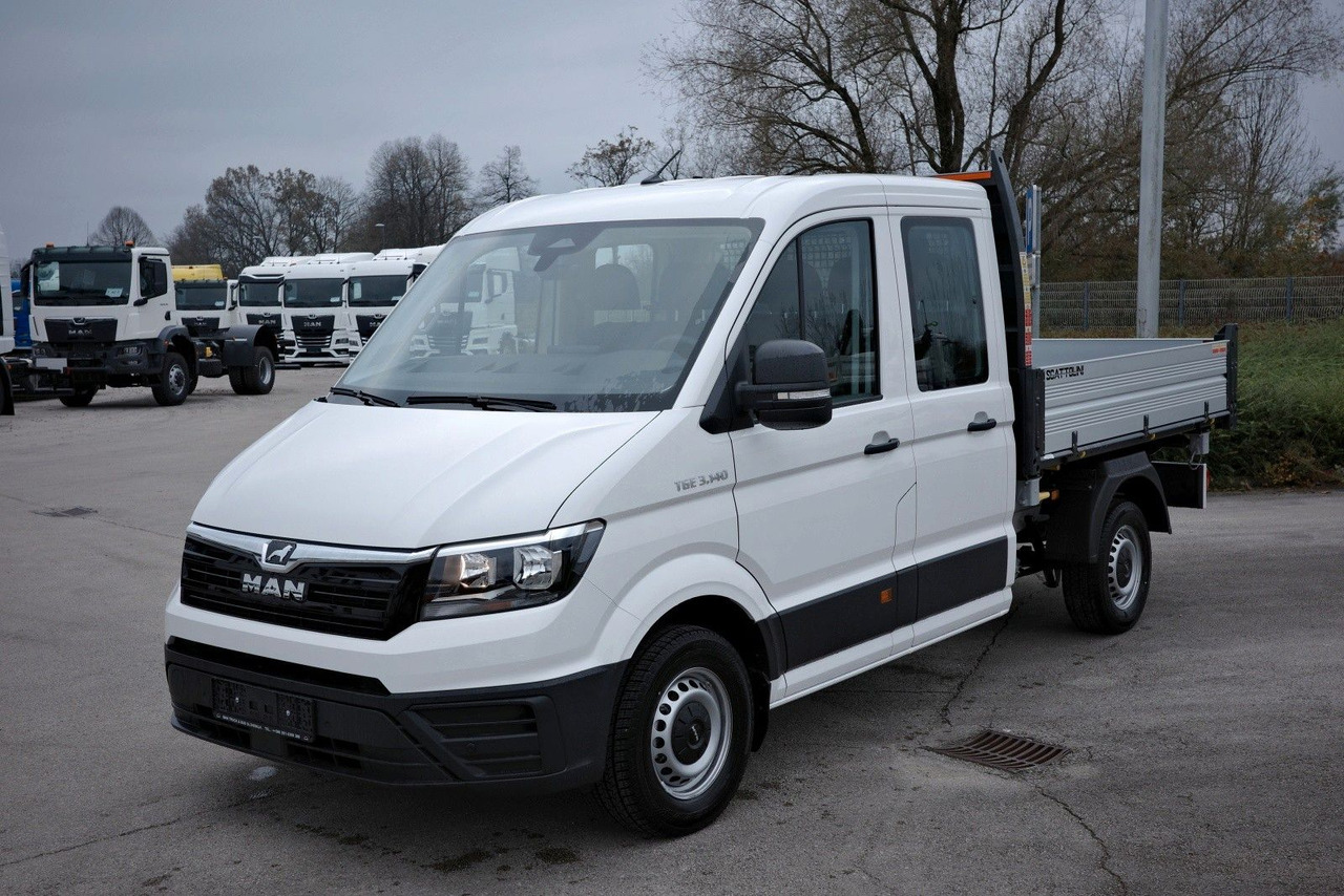 MAN TGE 3.140 L4 DoKa (3+4) 3-Seiten-Kipper + AHK - כלי רכב מסחרי מזהיר, כלי רכב מסחרי קומבי: תמונה 1 MAN TGE 3.140 L4 DoKa (3+4) 3-Seiten-Kipper + AHK - כלי רכב מסחרי מזהיר, כלי רכב מסחרי קומבי: תמונה 1