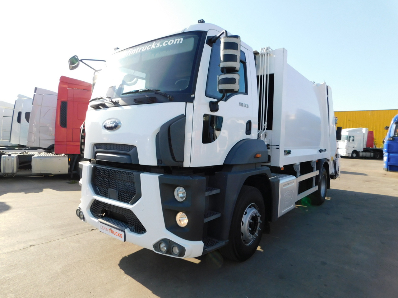 Ford 1833 4x2 dcab e6 9seso14409 - משאית אשפה: תמונה 1 Ford 1833 4x2 dcab e6 9seso14409 - משאית אשפה: תמונה 1