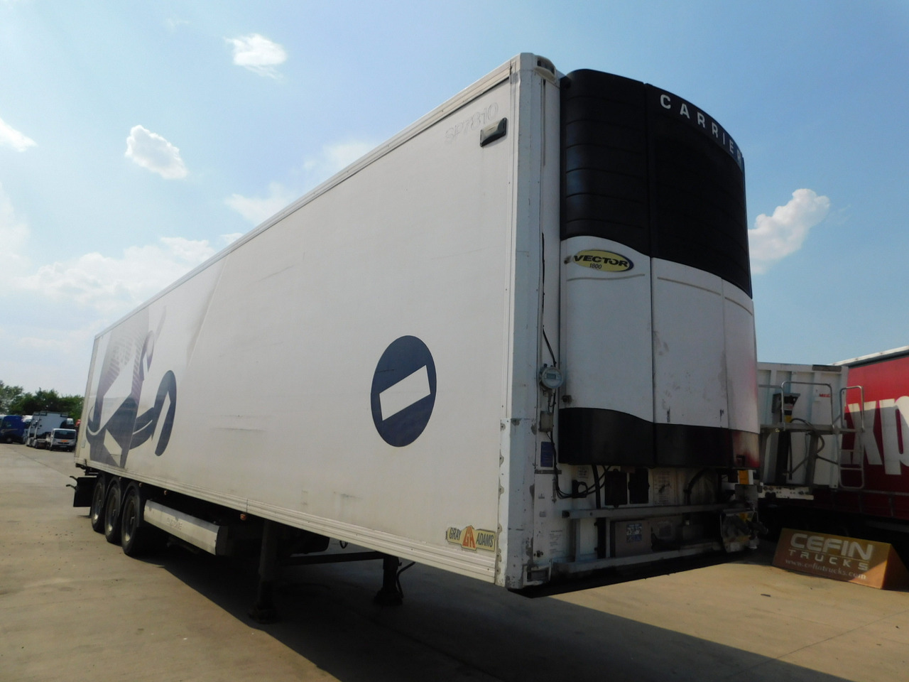 Gray adams Ga3b9 - סמיטריילר עם קירור: תמונה 2 Gray adams Ga3b9 - סמיטריילר עם קירור: תמונה 2
