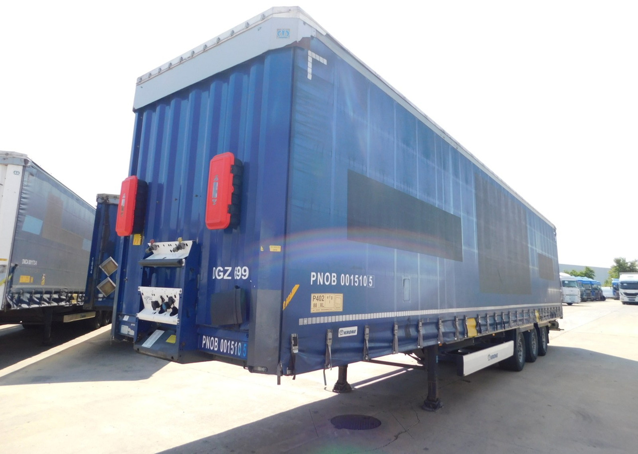 Krone Sd da06clnf - סמיטריילר עם וילונות צד: תמונה 1 Krone Sd da06clnf - סמיטריילר עם וילונות צד: תמונה 1