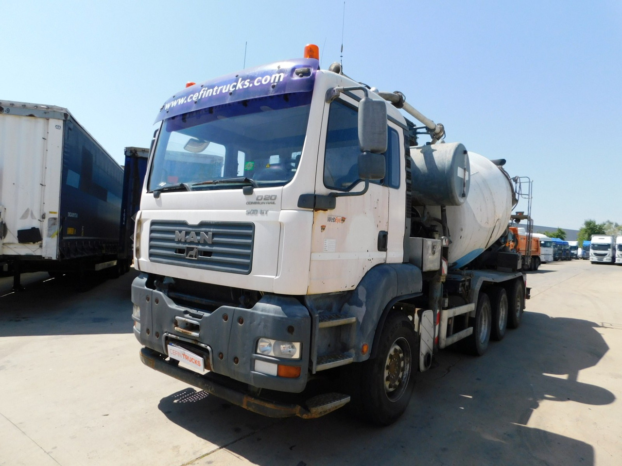 Man Tga 35390 - משאית מערבלת בטון: תמונה 1 Man Tga 35390 - משאית מערבלת בטון: תמונה 1