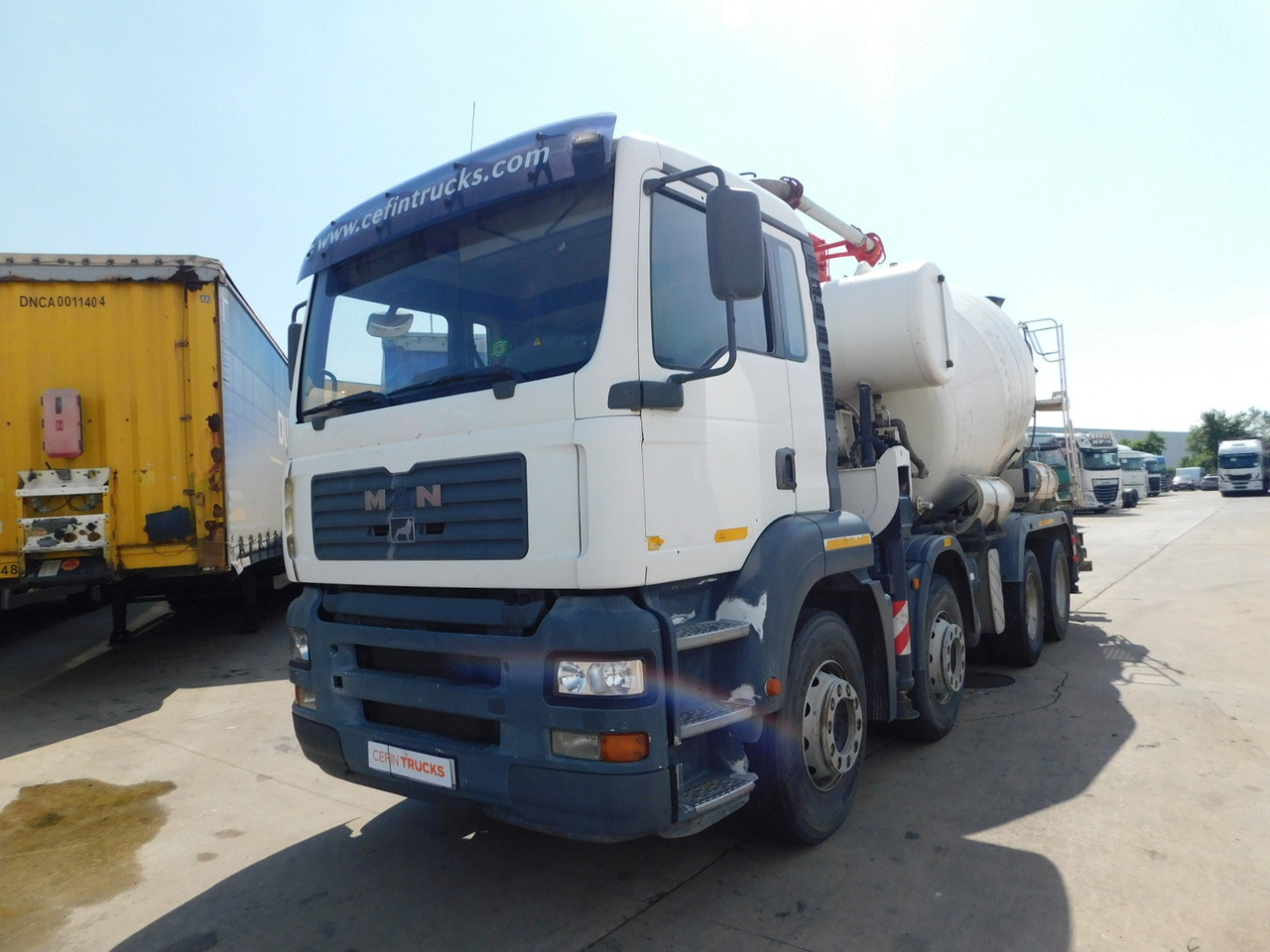 Man Tga 35410 - משאית מערבלת בטון: תמונה 1 Man Tga 35410 - משאית מערבלת בטון: תמונה 1