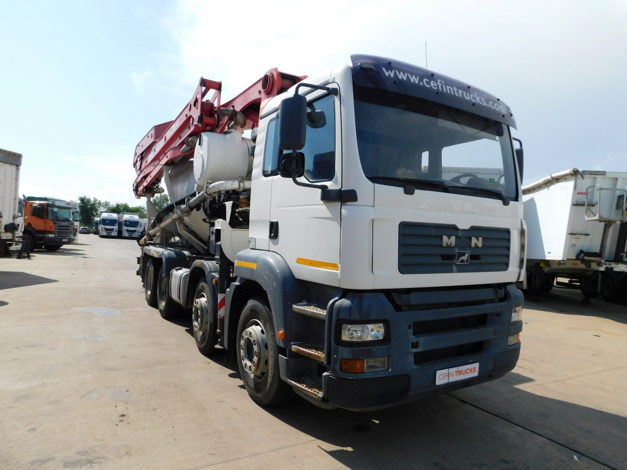 Man Tga 35410 - משאית מערבלת בטון: תמונה 2 Man Tga 35410 - משאית מערבלת בטון: תמונה 2