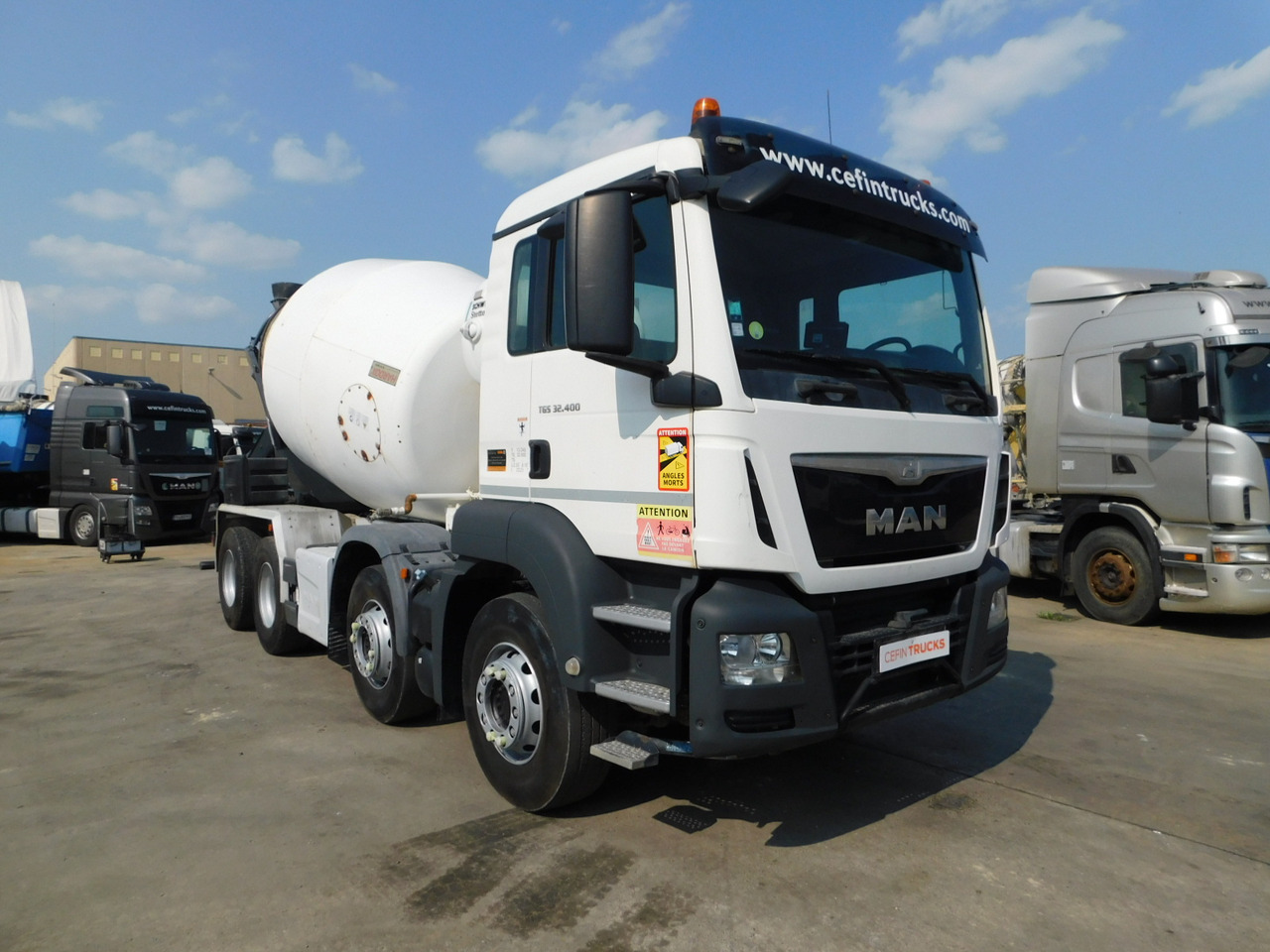Man Tgs 32400 - משאית מערבלת בטון: תמונה 2 Man Tgs 32400 - משאית מערבלת בטון: תמונה 2