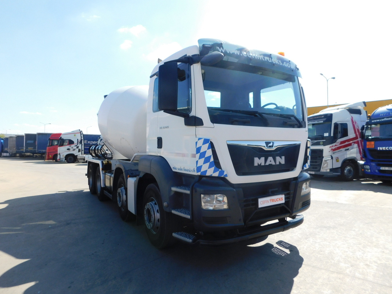 Man Tgs - משאית מערבלת בטון: תמונה 2 Man Tgs - משאית מערבלת בטון: תמונה 2