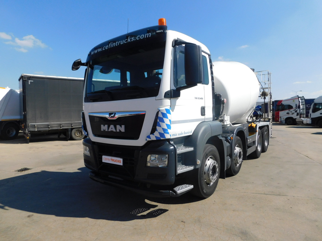 Man Tgs - משאית מערבלת בטון: תמונה 1 Man Tgs - משאית מערבלת בטון: תמונה 1