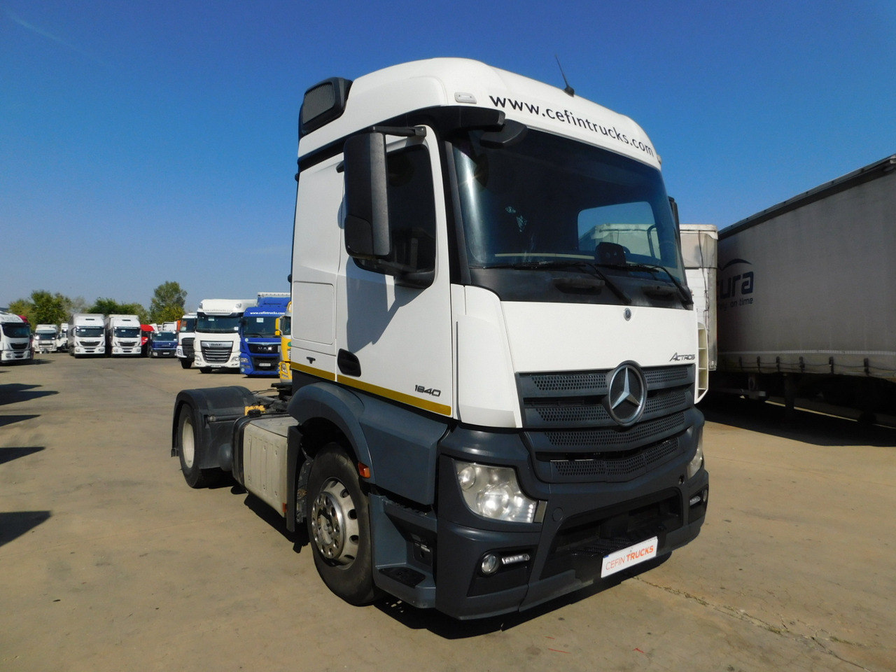 Mercedes Actros 1840 - יחידת טרקטור: תמונה 2 Mercedes Actros 1840 - יחידת טרקטור: תמונה 2
