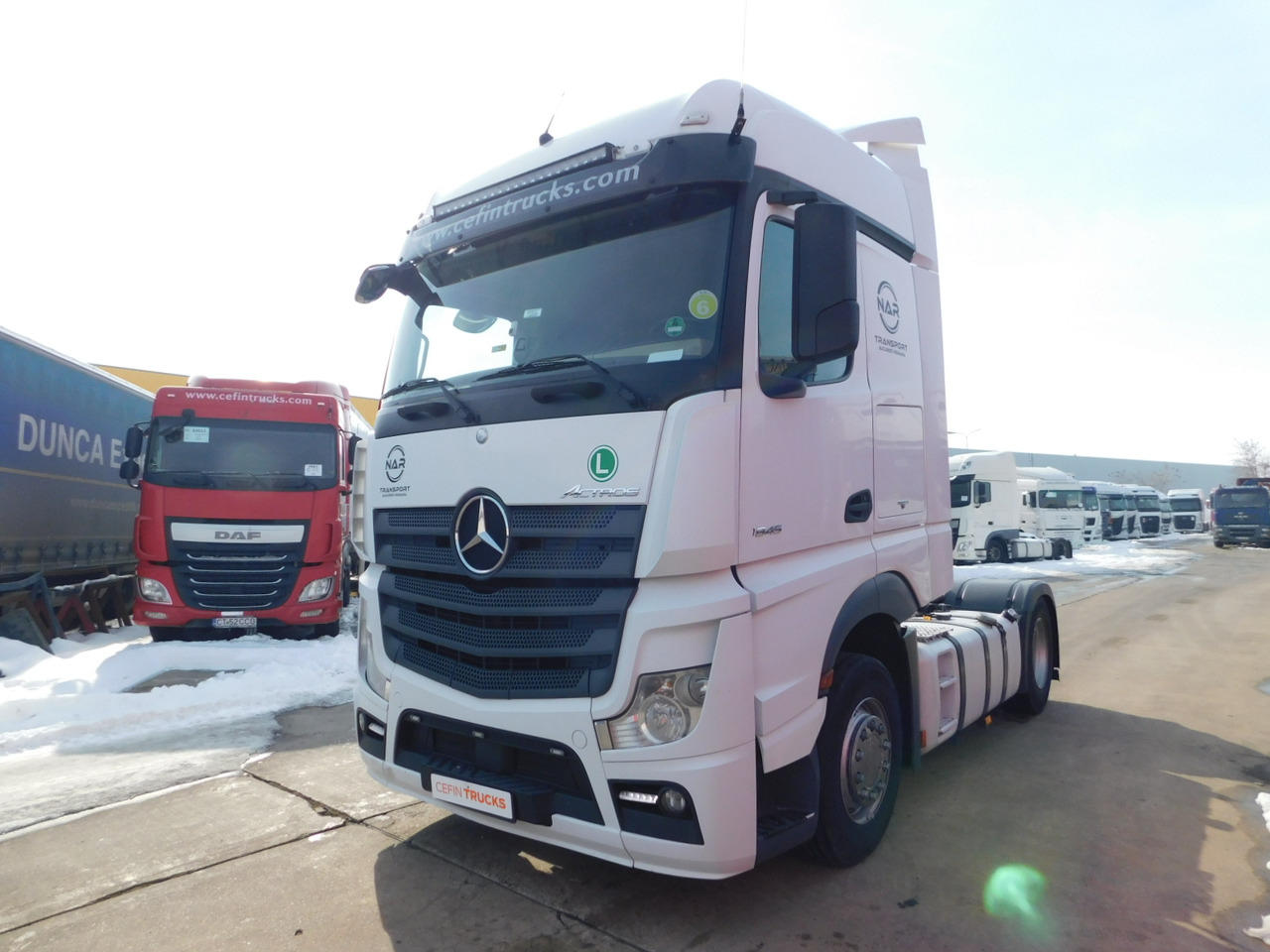 Mercedes Actros 1845 - יחידת טרקטור: תמונה 1 Mercedes Actros 1845 - יחידת טרקטור: תמונה 1