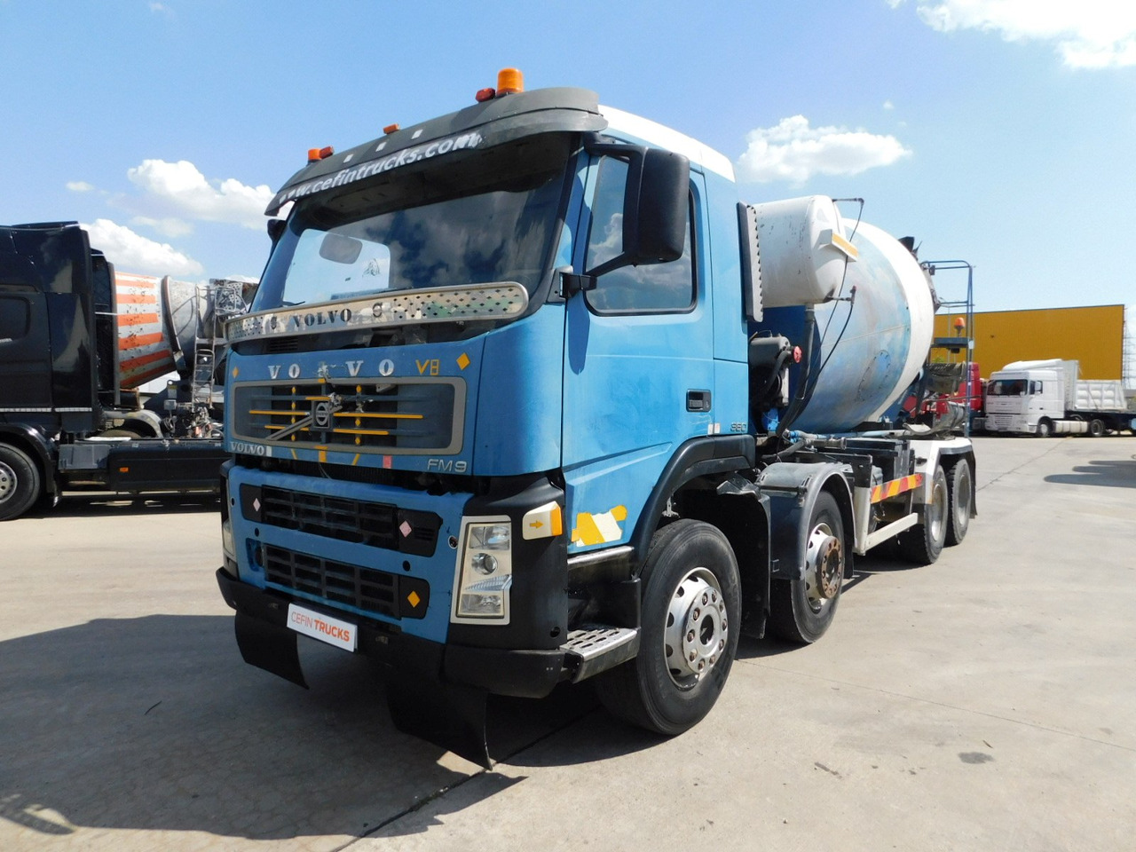 Volvo Fm9 380 - משאית מערבלת בטון: תמונה 1 Volvo Fm9 380 - משאית מערבלת בטון: תמונה 1