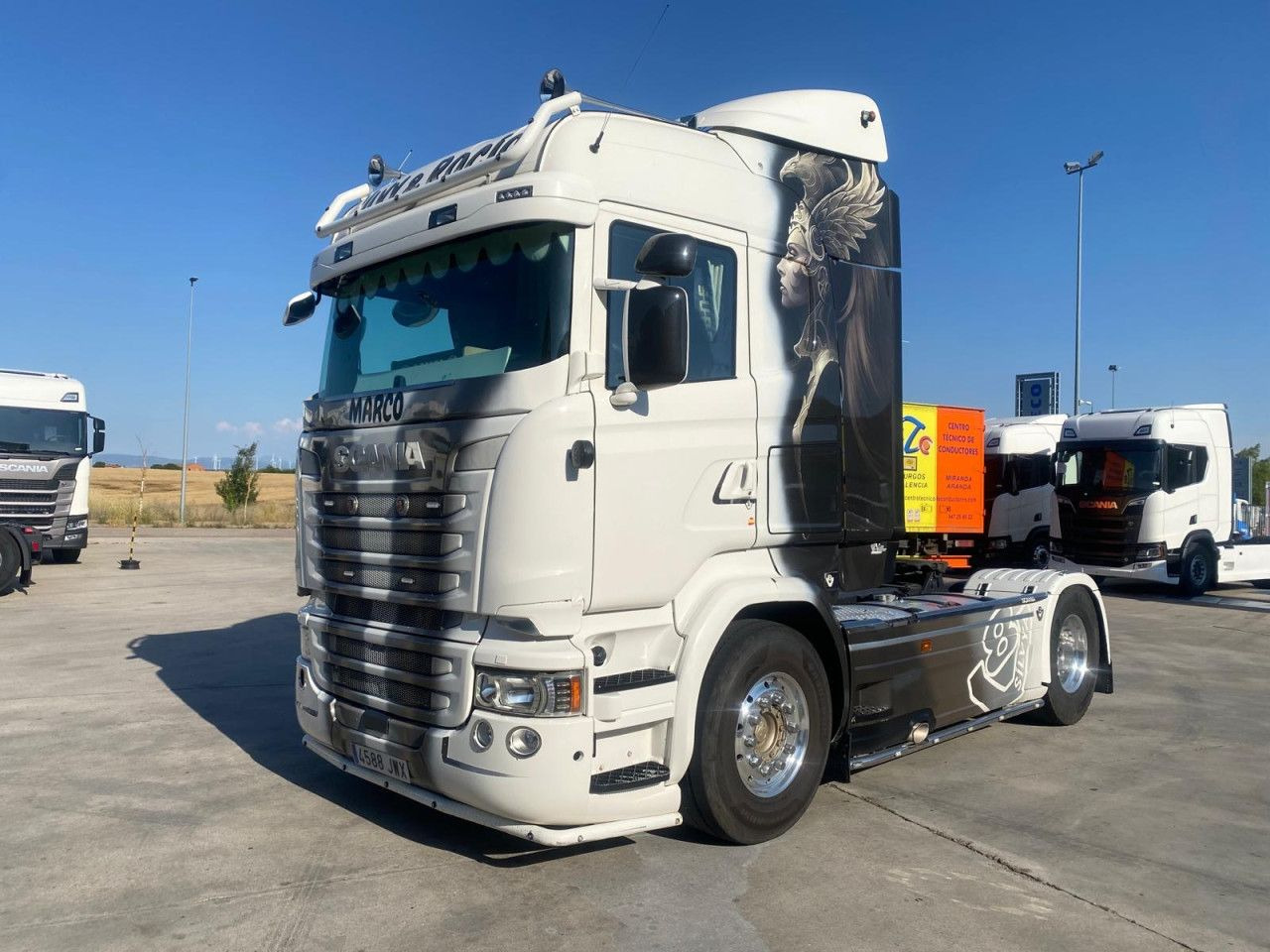 Scania R 580 - יחידת טרקטור: תמונה 1 Scania R 580 - יחידת טרקטור: תמונה 1