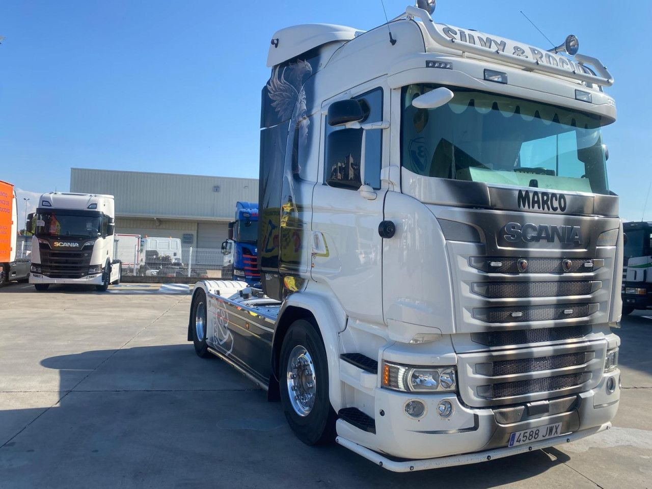 Scania R 580 - יחידת טרקטור: תמונה 5 Scania R 580 - יחידת טרקטור: תמונה 5