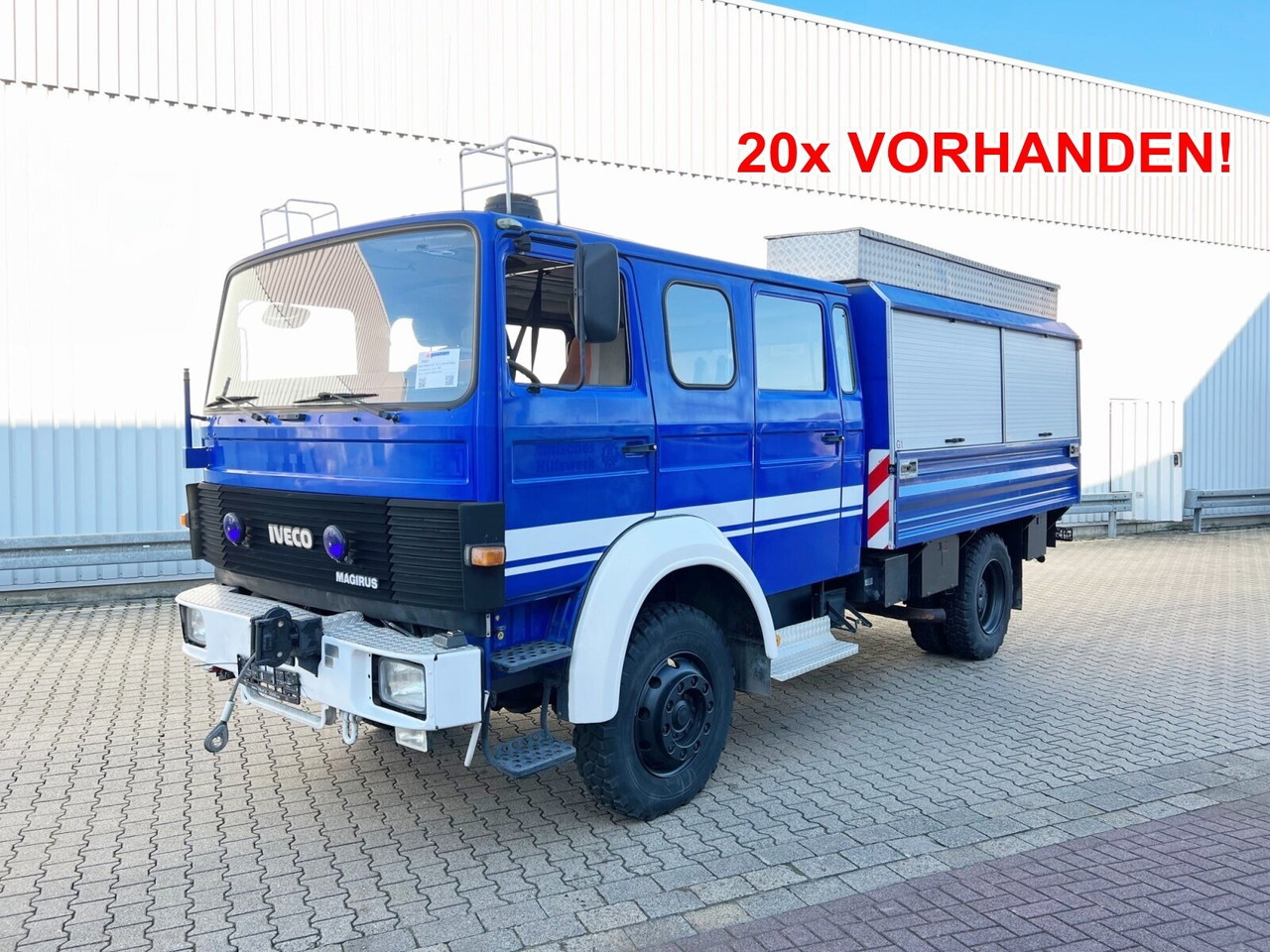 120-23 AW 4x4 Doka 120-23 AW 4x4 Doka, V8-Motor, Gerätewagen, Seilwinde - משאית צד נופל/ שטוחה: תמונה 1 120-23 AW 4x4 Doka 120-23 AW 4x4 Doka, V8-Motor, Gerätewagen, Seilwinde - משאית צד נופל/ שטוחה: תמונה 1