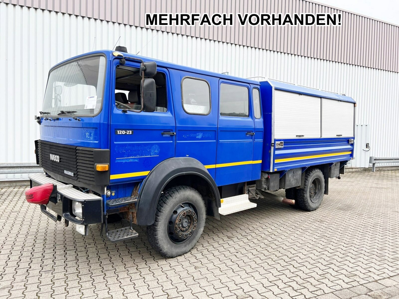 Andere 120-23 AW 4x4 Doka 120-23 AW 4x4 Doka, V8-Motor, Gerätewagen, Seilwinde - משאית אש: תמונה 1 Andere 120-23 AW 4x4 Doka 120-23 AW 4x4 Doka, V8-Motor, Gerätewagen, Seilwinde - משאית אש: תמונה 1