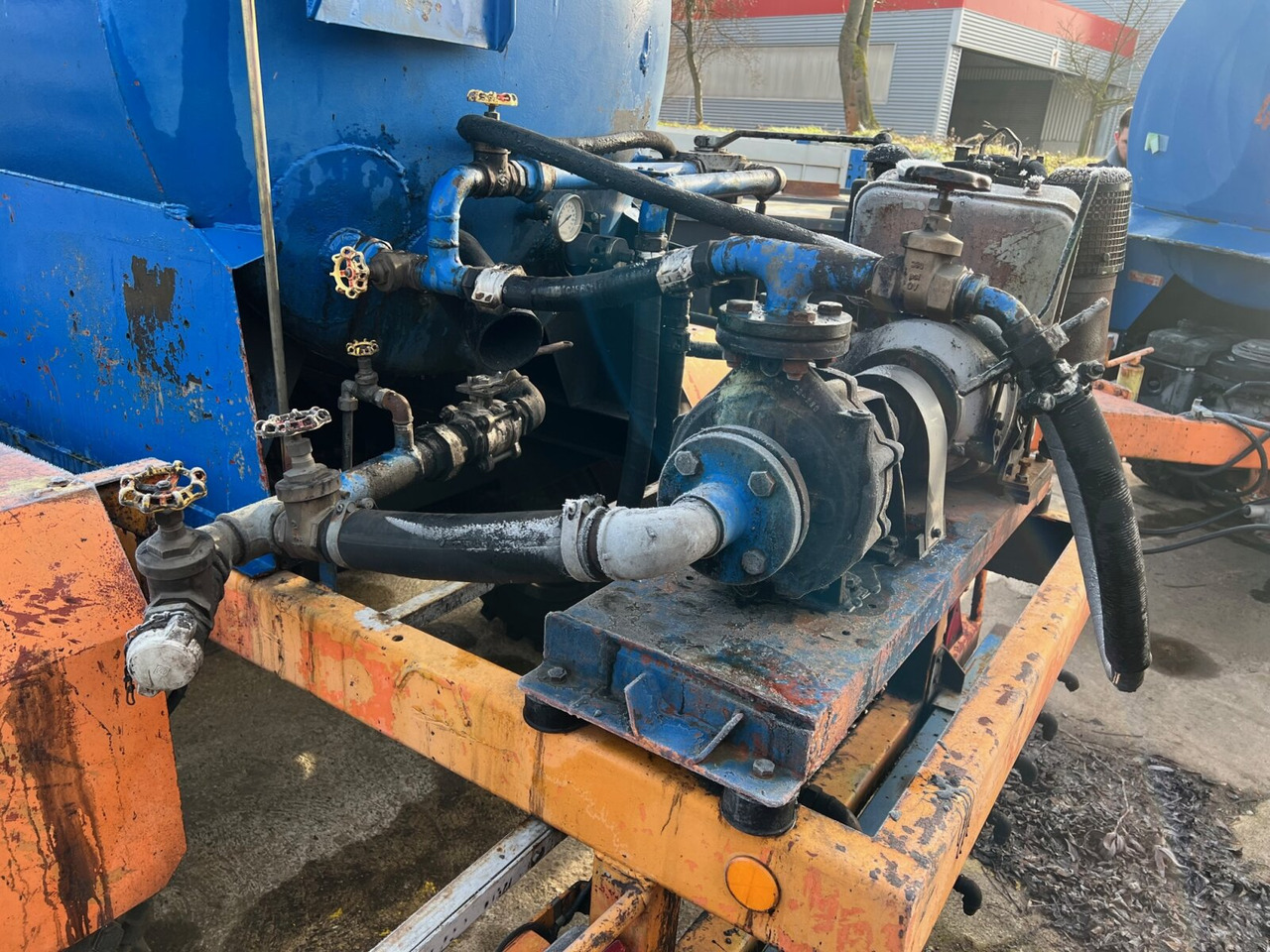 מכונת אספלט, קרון נגרר Asphaltkocher Asphaltkocher ca. 4m³, 4x VORHANDEN!: תמונה 8
