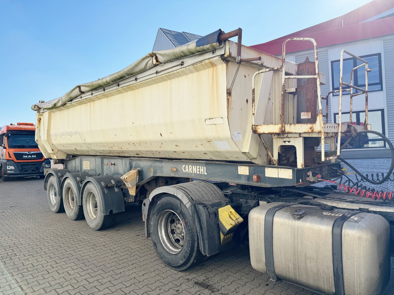 Carnehl CHKS/HH CHKS/HH, Liftachse, Stahlmulde ca. 24m³ - סמיטריילר: תמונה 1 Carnehl CHKS/HH CHKS/HH, Liftachse, Stahlmulde ca. 24m³ - סמיטריילר: תמונה 1