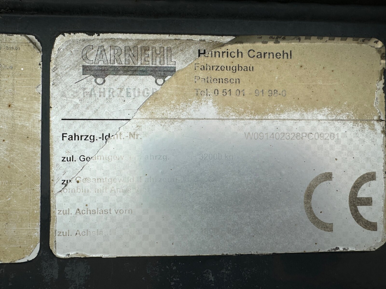 Carnehl CHKS/HH CHKS/HH, Stahlmulde ca. 25m³ - סמיטריילר: תמונה 2 Carnehl CHKS/HH CHKS/HH, Stahlmulde ca. 25m³ - סמיטריילר: תמונה 2